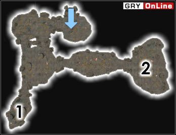 W tej grocie nie ma zbyt wiele ciekawego do szukania, a co gorsza - można łatwo się utopić - Pozostałe miejsca | ŚWIAT - Obóz Urshilaku | The Elder Scrolls III: Morrowind - The Elder Scrolls III: Morrowind - poradnik do gry