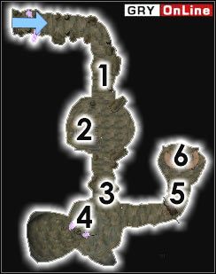 W [1] zaatakuje cię - zależnie od poziomu - jeden z następujących przeciwników: Młokos, Postrach Klanów, Dremora, Skrzydlaty Mrok, Daedroth, Żarłacz, Atronach lub Złota Święta - Pozostałe miejsca | ŚWIAT - Obóz Urshilaku | The Elder Scrolls III: Morrowind - The Elder Scrolls III: Morrowind - poradnik do gry