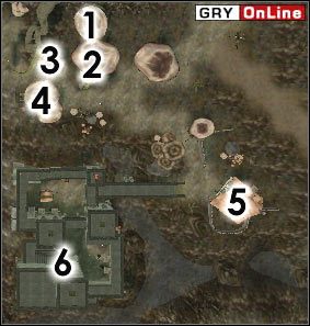 Po tej części chodzą, oprócz Telavńskich Strażników i Strażników (w środku fortu), Vori i Dumbuk gro-Bolak - Sadrith Mora, południowa część | ŚWIAT - Sadrith Mora | TES III Morrowind - The Elder Scrolls III: Morrowind - poradnik do gry