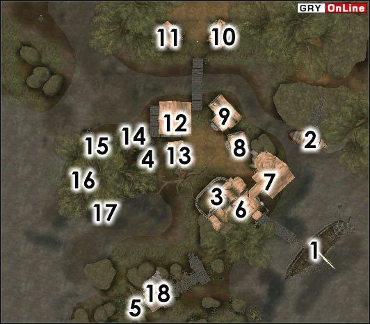 (Miasteczko opisuję od wyjścia z Biura Spisów i Opodatkowania) - Seyda Neen | ŚWIAT - Seyda Neen | TES III Morrowind - The Elder Scrolls III: Morrowind - poradnik do gry