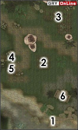 W [1] jest trochę skrzynek i beczek stojących przy wodzie - Posiadłość Ules | ŚWIAT - Suran | TES III Morrowind - The Elder Scrolls III: Morrowind - poradnik do gry