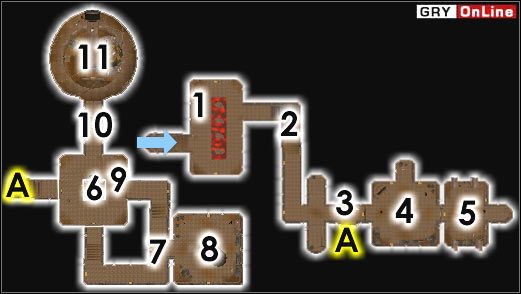 W tych ruinach będziesz walczył z wampirami Berne (później z centurionami też) - Galom Daeus | ŚWIAT - Tel Uvirith | TES III Morrowind - The Elder Scrolls III: Morrowind - poradnik do gry