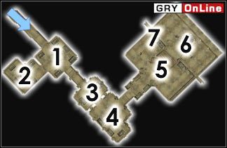 Szkielet, Kościej, Zjawa Przodka lub Truposz będzie czekał w [1], [2], [3], [4], [5] i [6] - Pozostałe miejsca | ŚWIAT - Tel Uvirith | TES III Morrowind - The Elder Scrolls III: Morrowind - poradnik do gry