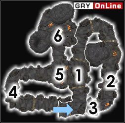 W [1], [2], [3], [4] i [5] spotkasz po jednym z następujących przeciwników: Robotnik Kwama, Zwiadowca Kwama, Wojownik Kwama - Pozostałe miejsca | ŚWIAT - Tel Uvirith | TES III Morrowind - The Elder Scrolls III: Morrowind - poradnik do gry