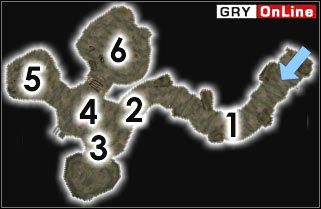 Pokonaj w [1] Dilsa Heladrena z mieczem (ma na sobie Kościany Kirys i Kościane Buty), a następnie Malsa Faralena z długim mieczem w [2] - Pozostałe miejsca | ŚWIAT - Tel Uvirith | TES III Morrowind - The Elder Scrolls III: Morrowind - poradnik do gry