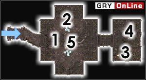 Przed wejściem do ruin możesz walczyć z jednym ze standardowych potworów: Młokos, Atronach, Postrach Klanów, Dremora, Daedroth, Złota Święta, Skrzydlaty Mrok i Żarłacz - Pozostałe miejsca | ŚWIAT - Upiorna Brama | TES III Morrowind - The Elder Scrolls III: Morrowind - poradnik do gry