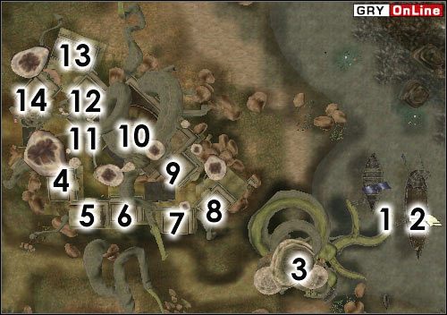 W miasteczku są farmerzy: Ulvil Llothas, Ienasa Radas i Dreynos Elvul - Vos | ŚWIAT - Vos | TES III Morrowind - The Elder Scrolls III: Morrowind - poradnik do gry