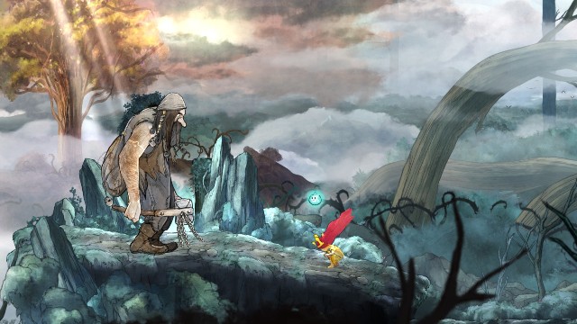 Aby dostać się dalej musisz przejść całą poznaną mapę w lewo, minąć miejsce początku gry - Rozdział 3 - Into the West | Opis przejścia | Child of Light - Child of Light - poradnik do gry