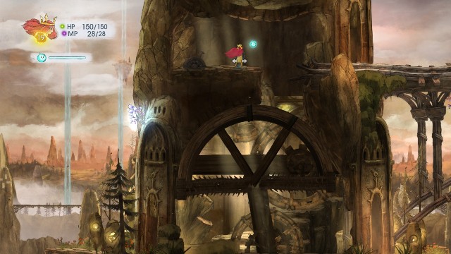 Dalej po lewej stronie czeka cię kolejne przejście - Rozdział 5 - An Unexpected Reunion | Opis przejścia | Child of Light - Child of Light - poradnik do gry