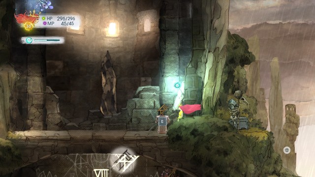 Cyfra XIII znajduje się platformę wyżej - Rozdział 9 - The Piscean and the Ogre | Opis przejścia | Child of Light - Child of Light - poradnik do gry