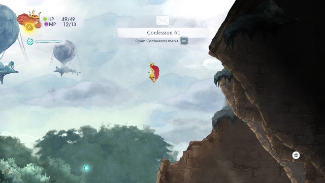 Pierwszą wiadomość możesz zdobyć już na samym początku rozdziału - Rozdział 3 | Sekrety i znajdźki | Child of Light - Child of Light - poradnik do gry