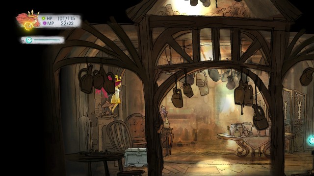 W tej skrzyni znajdziesz Healing Tonic - Rozdział 4 | Sekrety i znajdźki | Child of Light - Child of Light - poradnik do gry