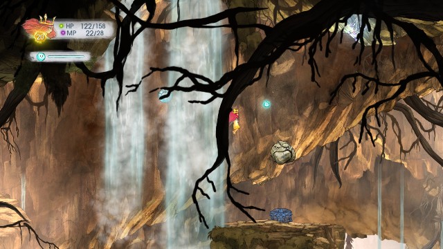 W kamieniu znajduje się Antidote a w skrzyni Lull Elixir - Rozdział 5 | Sekrety i znajdźki | Child of Light - Child of Light - poradnik do gry