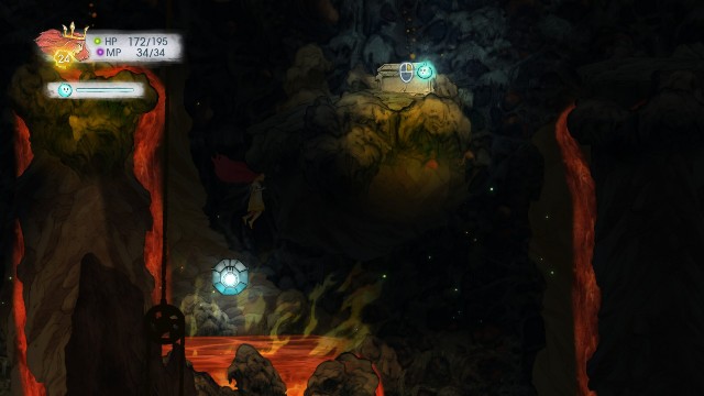 W skrzyni jest Lull Elixir, a w kamieniu Firefly Elixir - Rozdział 6 | Sekrety i znajdźki | Child of Light - Child of Light - poradnik do gry