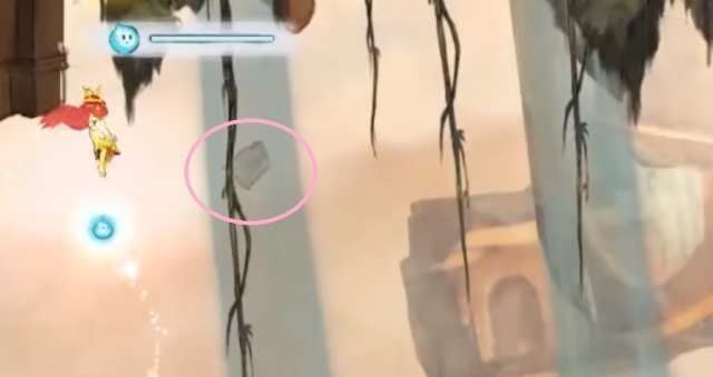 Wiadomość znajdziesz na samej górze po lewej stronie - Rozdział 7 | Sekrety i znajdźki | Child of Light - Child of Light - poradnik do gry