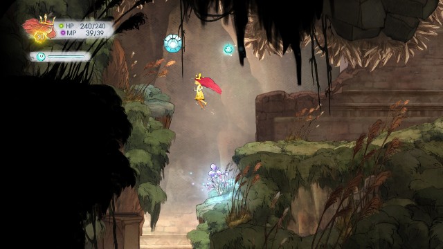 Wypada Tumbled Sapphire - Rozdział 7 | Sekrety i znajdźki | Child of Light - Child of Light - poradnik do gry