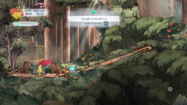 W środku jest Rough Emerald - Rozdział 7 | Sekrety i znajdźki | Child of Light - Child of Light - poradnik do gry