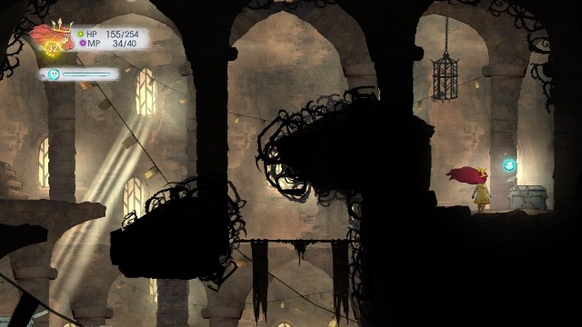 W środku znajduje się Rougl Tourmaline - Rozdział 8 | Sekrety i znajdźki | Child of Light - Child of Light - poradnik do gry