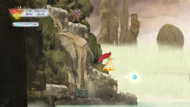 W środku jest Rough Ruby - Rozdział 9 | Sekrety i znajdźki | Child of Light - Child of Light - poradnik do gry