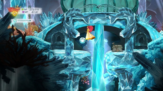 Z kamienia wypada Rough Emerald, a ze skrzyni Tumbled Ruby - Rozdział 10 | Sekrety i znajdźki | Child of Light - Child of Light - poradnik do gry