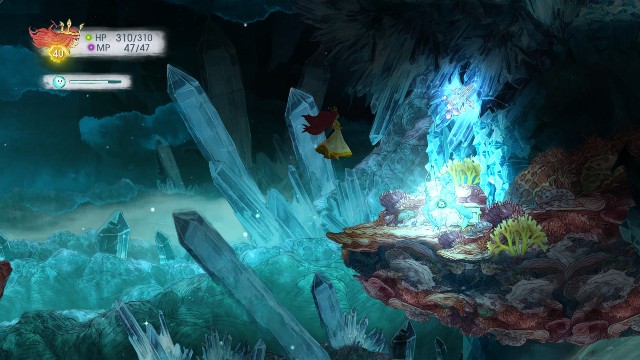W środku jest Rough Emerald - Rozdział 10 | Sekrety i znajdźki | Child of Light - Child of Light - poradnik do gry