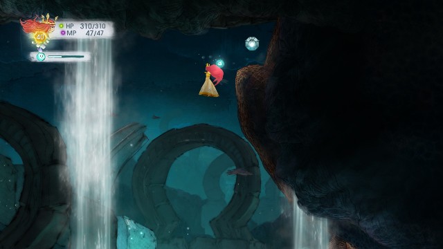 Z kamienia wypadnie Tumbled Amethyst - Rozdział 10 | Sekrety i znajdźki | Child of Light - Child of Light - poradnik do gry