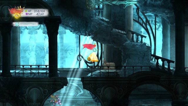 W środku jest Rough Ruby - Rozdział 10 | Sekrety i znajdźki | Child of Light - Child of Light - poradnik do gry