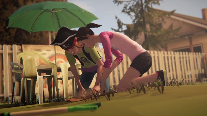 Dziewczyny wypakują z kapsuły parę rzeczy m - Rozdział 3 - Farewell, solucja Life Is Strange Before The Storm - Life Is Strange: Before the Storm - poradnik do gry