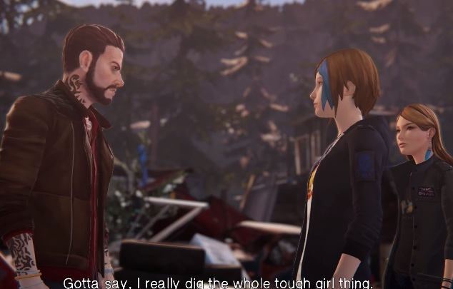 Po naprawieniu auta Chloe pojeździ nim po złomowisku - Rozdział 2 Epizod 3 Hell Is Empty Life Is Strange Before the Storm | Solucja - Life Is Strange: Before the Storm - poradnik do gry