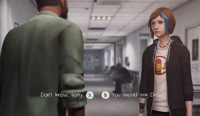 Na korytarzu spotkasz ojca Drew - Rozdział 3 Epizod 3 Hell Is Empty Life Is Strange Before the Storm | Solucja - Life Is Strange: Before the Storm - poradnik do gry