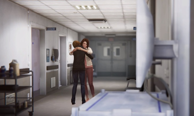 Przed salą Rachel możesz porozmawiać z jej matką - Rozdział 3 Epizod 3 Hell Is Empty Life Is Strange Before the Storm | Solucja - Life Is Strange: Before the Storm - poradnik do gry