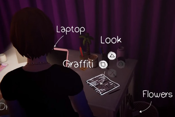 Drugie graffiti możesz zrobić również w pokoju Rachel - Wszystkie graffiti Epizod 3 Hell Is Empty Life Is Strange Before the Storm - Life Is Strange: Before the Storm - poradnik do gry