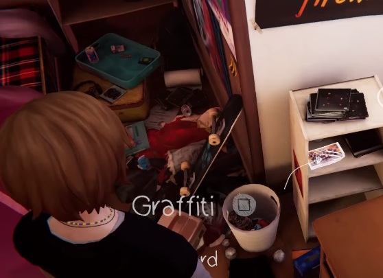 Graffiti numer 3 zrobisz w pokoju Chloe - Wszystkie graffiti Epizod 3 Hell Is Empty Life Is Strange Before the Storm - Life Is Strange: Before the Storm - poradnik do gry