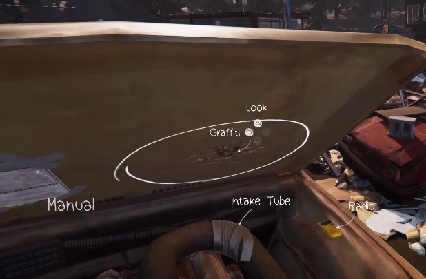 Piąte graffiti zrobisz na złomowisku - Wszystkie graffiti Epizod 3 Hell Is Empty Life Is Strange Before the Storm - Life Is Strange: Before the Storm - poradnik do gry