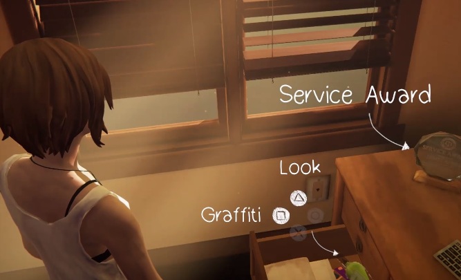 Przedostatnie graffiti zrobisz w gabinecie ojca Rachel - Wszystkie graffiti Epizod 3 Hell Is Empty Life Is Strange Before the Storm - Life Is Strange: Before the Storm - poradnik do gry