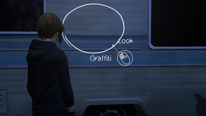 Graffiti nr 1 można wykonać w pierwszej lokacji, przed starym młynem - Wszystkie Graffiti | Epizod 1 | Solucja Life Is Strange Before the Storm - Life Is Strange: Before the Storm - poradnik do gry