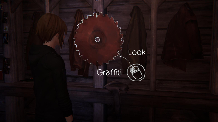 Kolejne graffiti jest dostępne w środku starego młyna, tam gdzie odbywa się koncert - Wszystkie Graffiti | Epizod 1 | Solucja Life Is Strange Before the Storm - Life Is Strange: Before the Storm - poradnik do gry