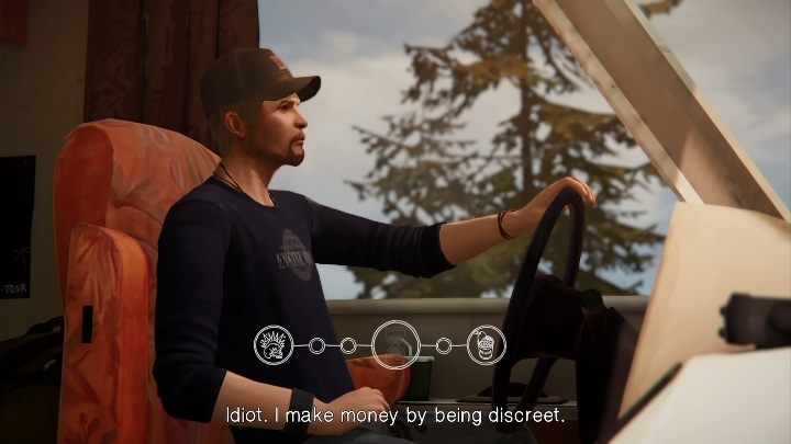 Okręgi widoczne na obrazku oznaczają ilość punktów jaką musisz zdobyć, aby wygrać - Rozdział 3 - Akademia Blackwall | Solucja Epizod 2 - Life Is Strange: Before the Storm - poradnik do gry