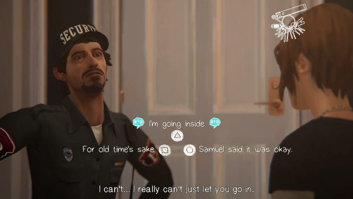 Okręgi oznaczają ilość punktów jaką musisz zdobyć, aby wygrać - Rozdział 3 - Akademia Blackwall | Solucja Epizod 2 - Life Is Strange: Before the Storm - poradnik do gry