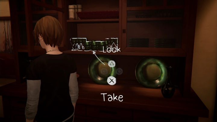 Po rozmowie z matką Rachel podejdź do szafki ze szkłem - Rozdział 5 - Teatr, przedstawienie | Solucja Epizod 2 - Life Is Strange: Before the Storm - poradnik do gry