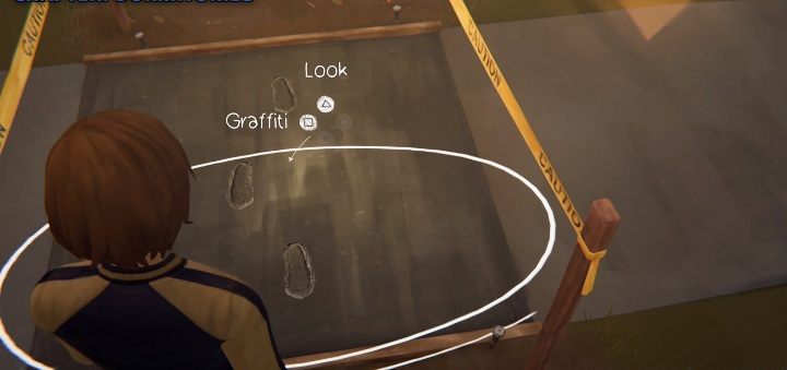 Kiedy Frank zawiezie cię do Blackwall pójdziesz na teren dormitorium - Graffiti Life Is Strange: Before the Storm Epizod 2 - Life Is Strange: Before the Storm - poradnik do gry