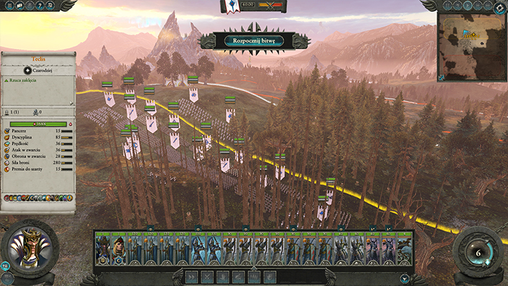 Już w fazie rozstawiania warto zaplanować działanie w bitwie. - Ogólne informacje | Prowadzenie bitew w Total War Warhammer II - Total War: Warhammer II - poradnik do gry