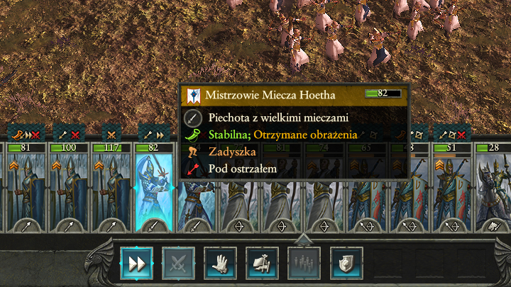 Początkowo zmęczenie nie będzie miało wielkiego wpływu na twoje jednostki. - Morale i zmęczenie jednostek | Prowadzenie bitew w Total War Warhammer II - Total War: Warhammer II - poradnik do gry