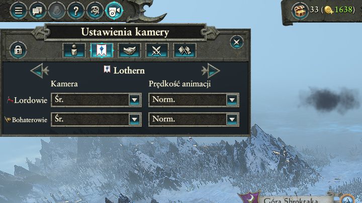 Twórcy gry oddali graczom znacznie więcej opcji ustawień kamery podczas kampanii niż w poprzednich odsłonach. - Interface w Total War Warhammer II | Rozgrywka na mapie kampanii - Total War: Warhammer II - poradnik do gry
