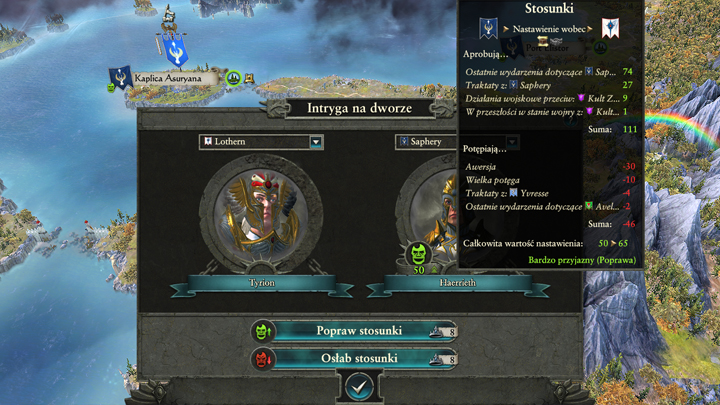 Intrygi pozwolą ci zjednać nawet niechętne tobie frakcje. - Charakterystyka | Wysokie Elfy w Total War Warhammer II - Total War: Warhammer II - poradnik do gry