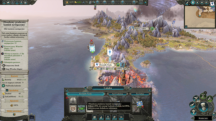 Szybkie zajęcie Kowadła Vaula jest kluczowe podczas kampanii Lothern. - Lothern - porady | Wysokie Elfy w Total War Warhammer II - Total War: Warhammer II - poradnik do gry