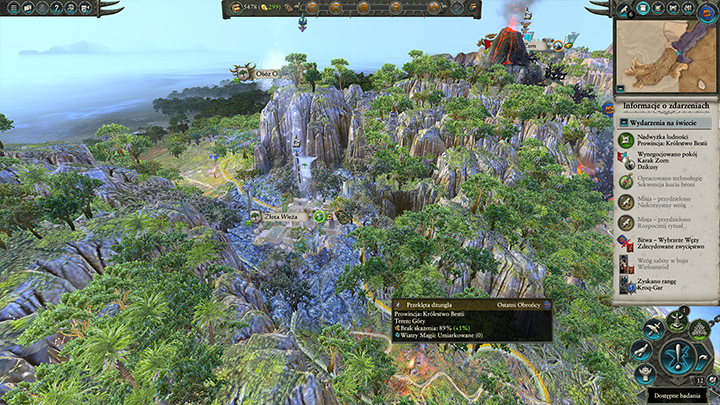 Złota Wieża najprawdopodobniej będzie w rękach przyjaznej tobie frakcji, więc próba zajęcia jej doprowadziłaby tylko do kolejnej wojny. - Ostatni Obrońcy - porady | Jaszczuroludzie w Total War Warhammer II - Total War: Warhammer II - poradnik do gry