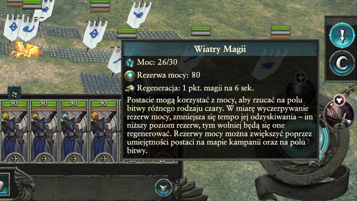 Od ilości rezerw Wiatrów Magii oraz szybkości ich uzupełniania zależy użyteczność magów podczas bitwy. - Wiatry Magii | Prowadzenie bitew w Total War Warhammer II - Total War: Warhammer II - poradnik do gry