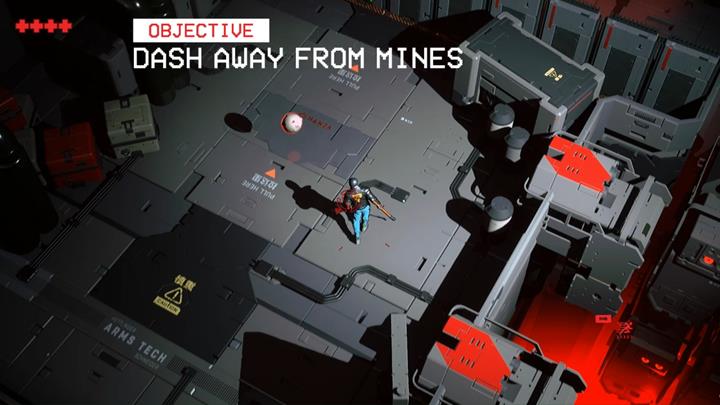 Używając Zrywu, będziesz w stanie łatwo uniknąć ataków wrogów. - Prolog | Opis przejścia | Ruiner - Ruiner - poradnik do gry