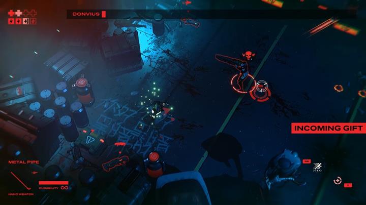 Wykonuj zrywy na plecy Donviusa i atakuj z pomocą broni bezpośredniej. - Donvius | Polowanie na głowy | Ruiner - Ruiner - poradnik do gry